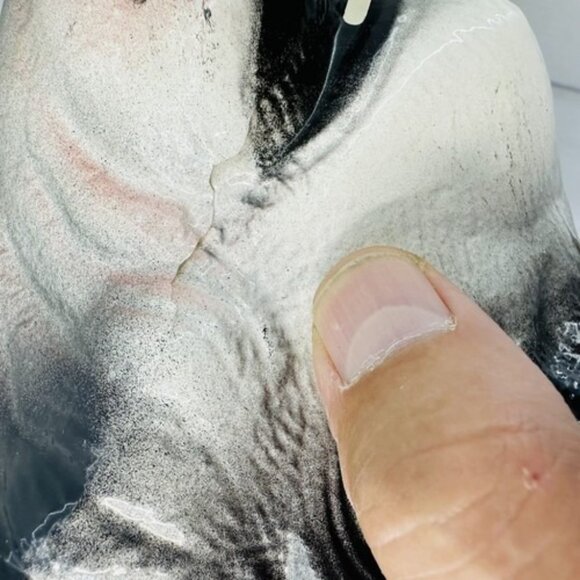 Vintage Black Halloween Scary Cat Mask Made In France Bayshore Collectors Piece - Picture 8 of 13